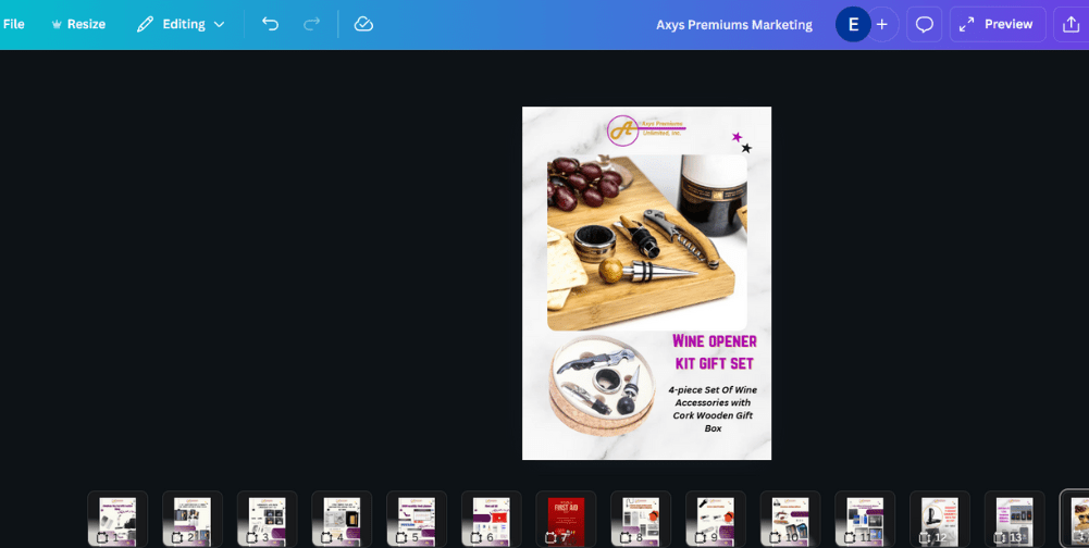 Designing and editing graphics for social media