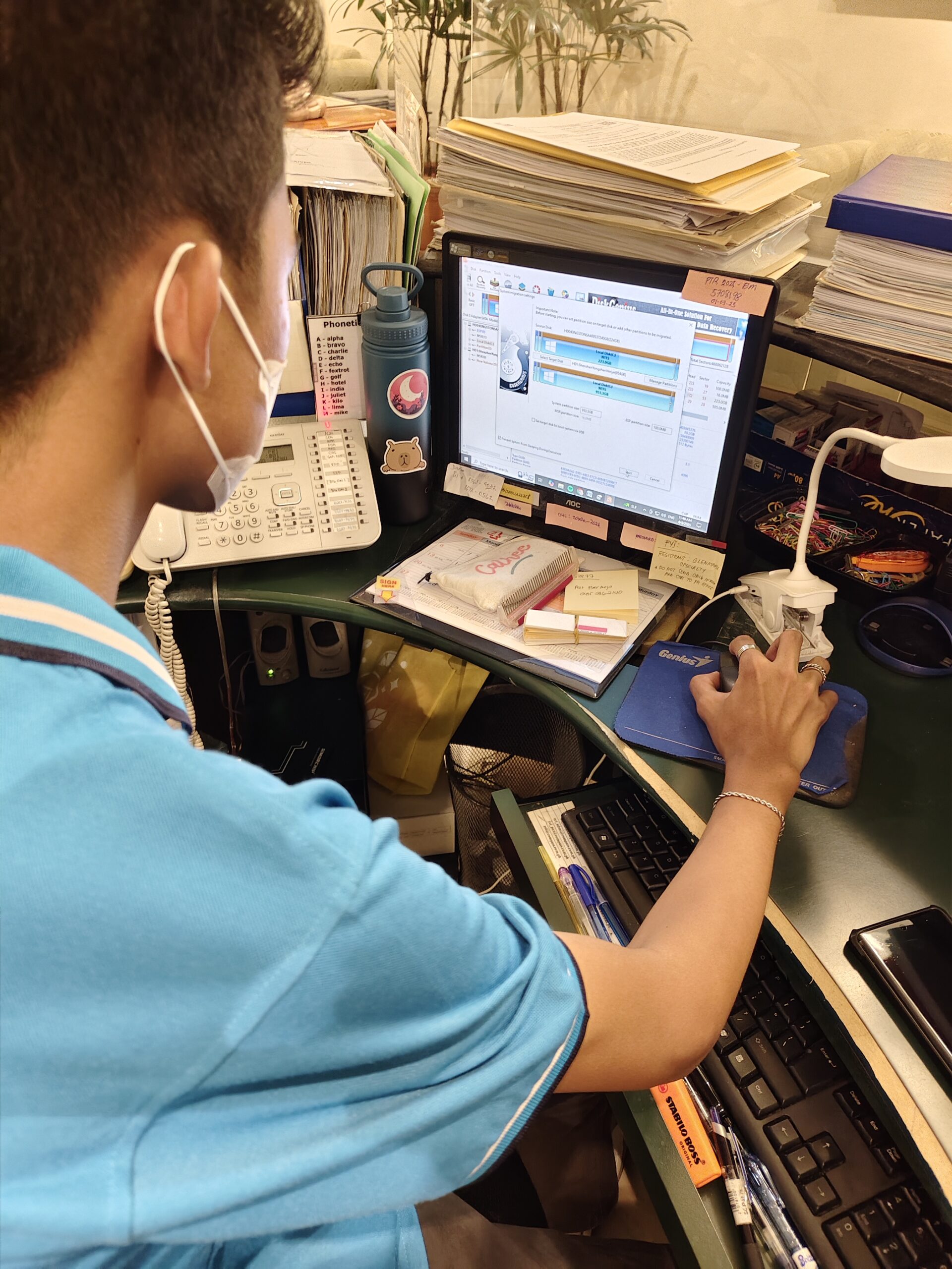 Transferring HDD contents to SSD