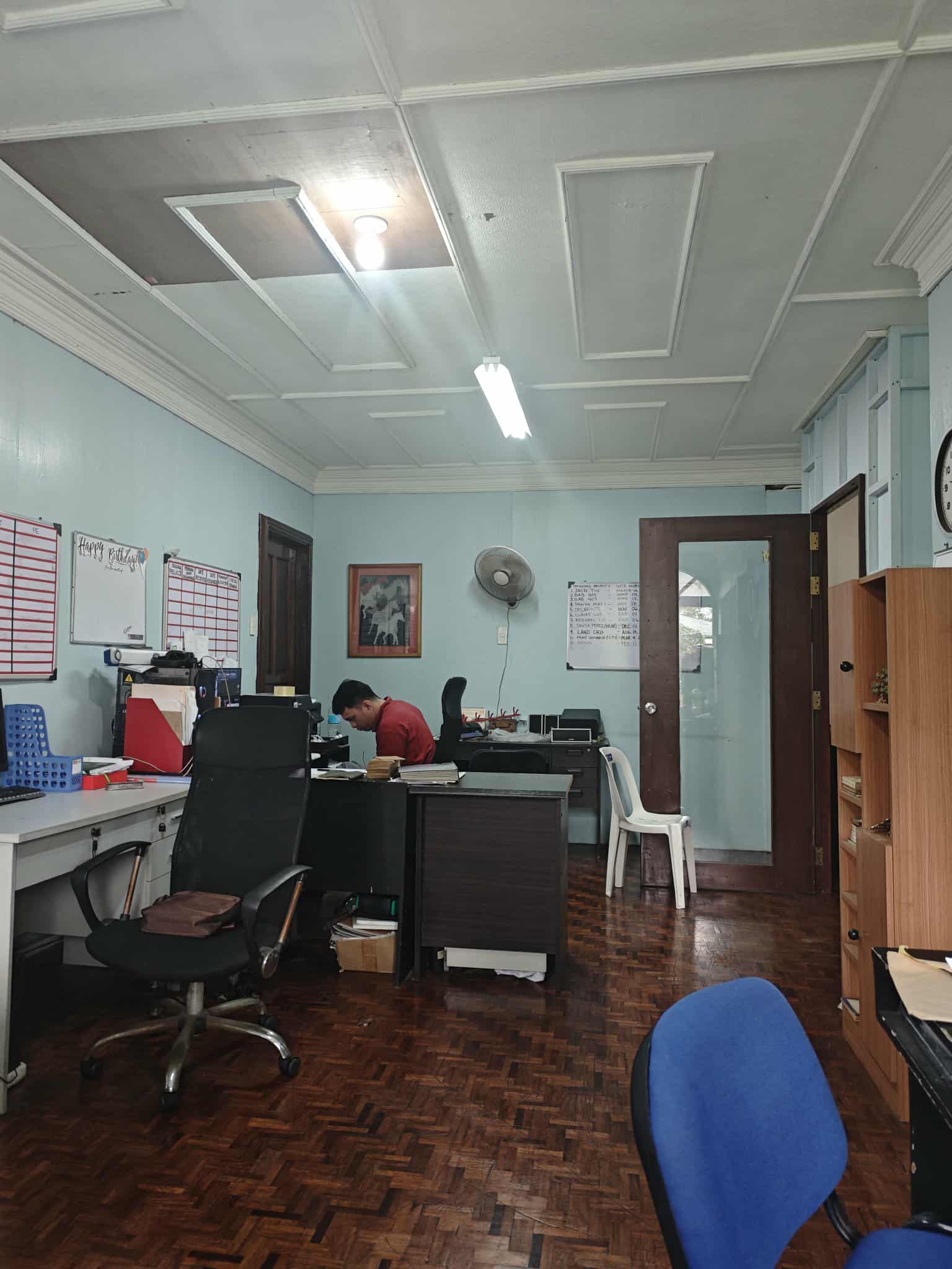 IT maintenance in progress.